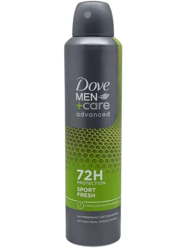 DOVE Dezodor 250ml MEN Advanced Care Sports Fresh