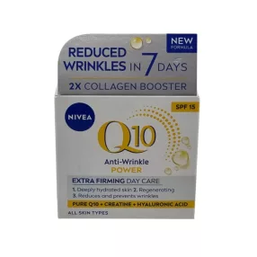   NIVEA krém Q10 DAY 50ml  Power SPF  - Ránctalanító Nappali Arckrém