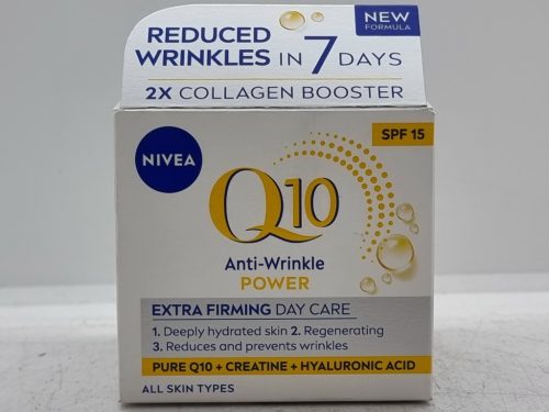 NIVEA krém Q10 DAY 50ml  Power SPF  - Ránctalanító Nappali Arckrém