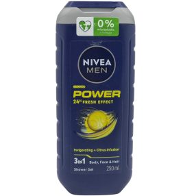 NIVEA Tusfürdö 250ml MEN power fresh