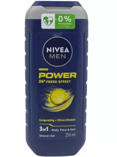 NIVEA Tusfürdő 250ml MEN power fresh