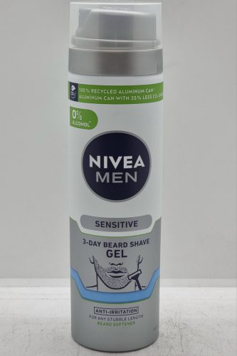 Nivea Borotvagel 200ml Sensitive 3-day beard