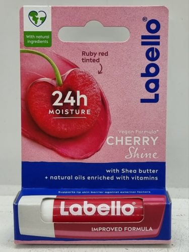 LABELLO 4,8g Ajakbalzsam Cherry Shine