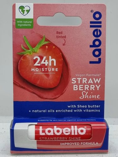 LABELLO 4,8g Ajakbalzsam Strawberry Shine