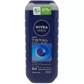 NIVEA Tusfürdő 250ml MEN Total Relax