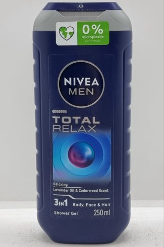 NIVEA Tusfürdő 250ml MEN Total Relax
